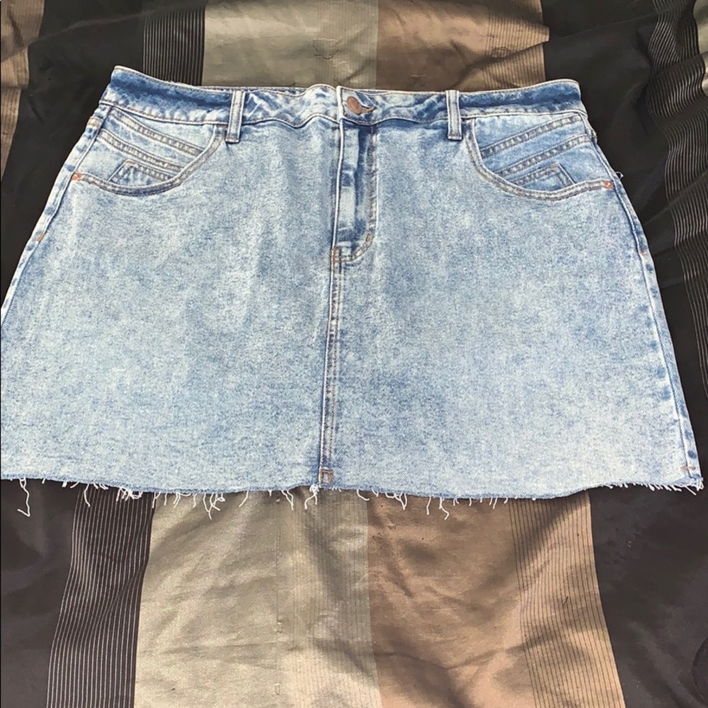 Jean skirt